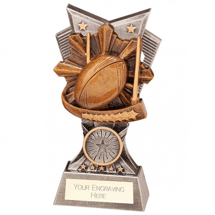 SPECTRE RUGBY AWARD - 3 SIZES - 15CM TO 20CM